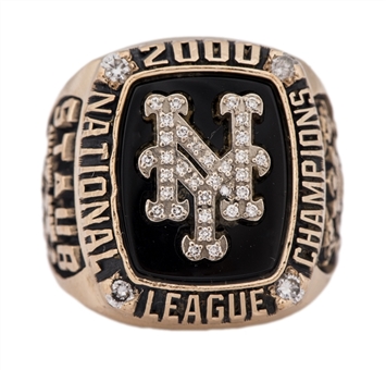 Rusty Staubs 2000 New York Mets National League Championship Ring With Presentation Box (Staub LOA)